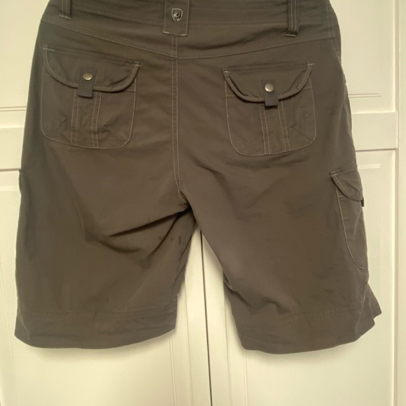 Kuhl hiking shorts gray Sz 8 style 6084 - Picture 4 of 8